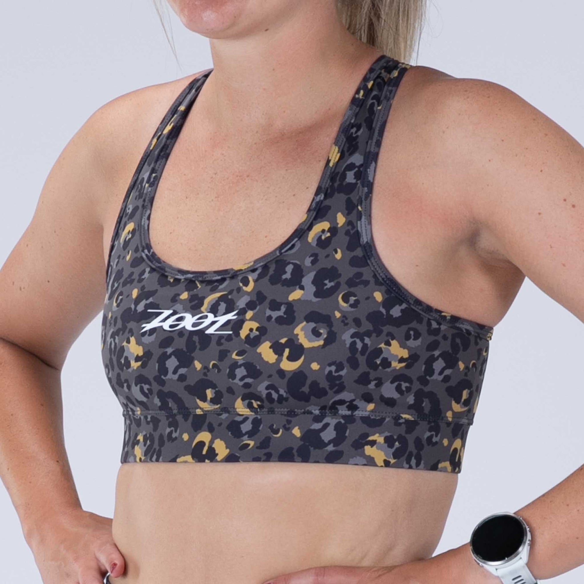 Zoot Sports BRAS Women's Ltd Run Bra - Cheetah