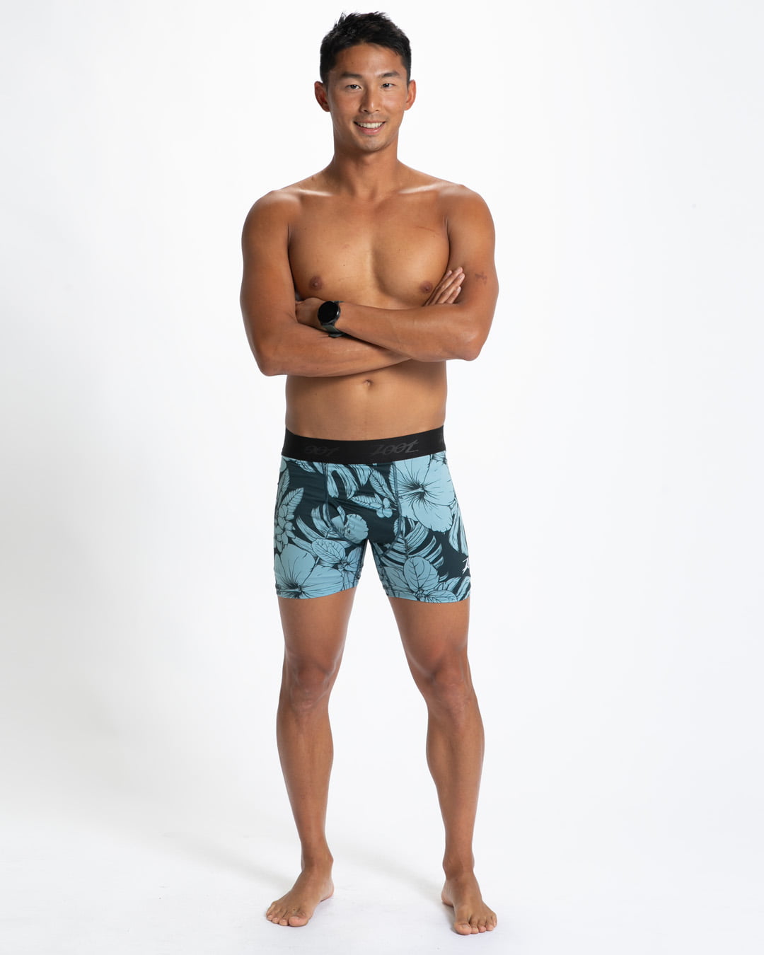 Zoot Sports BRIEFS Men's Ltd Boxer Brief - Blue Hawaii