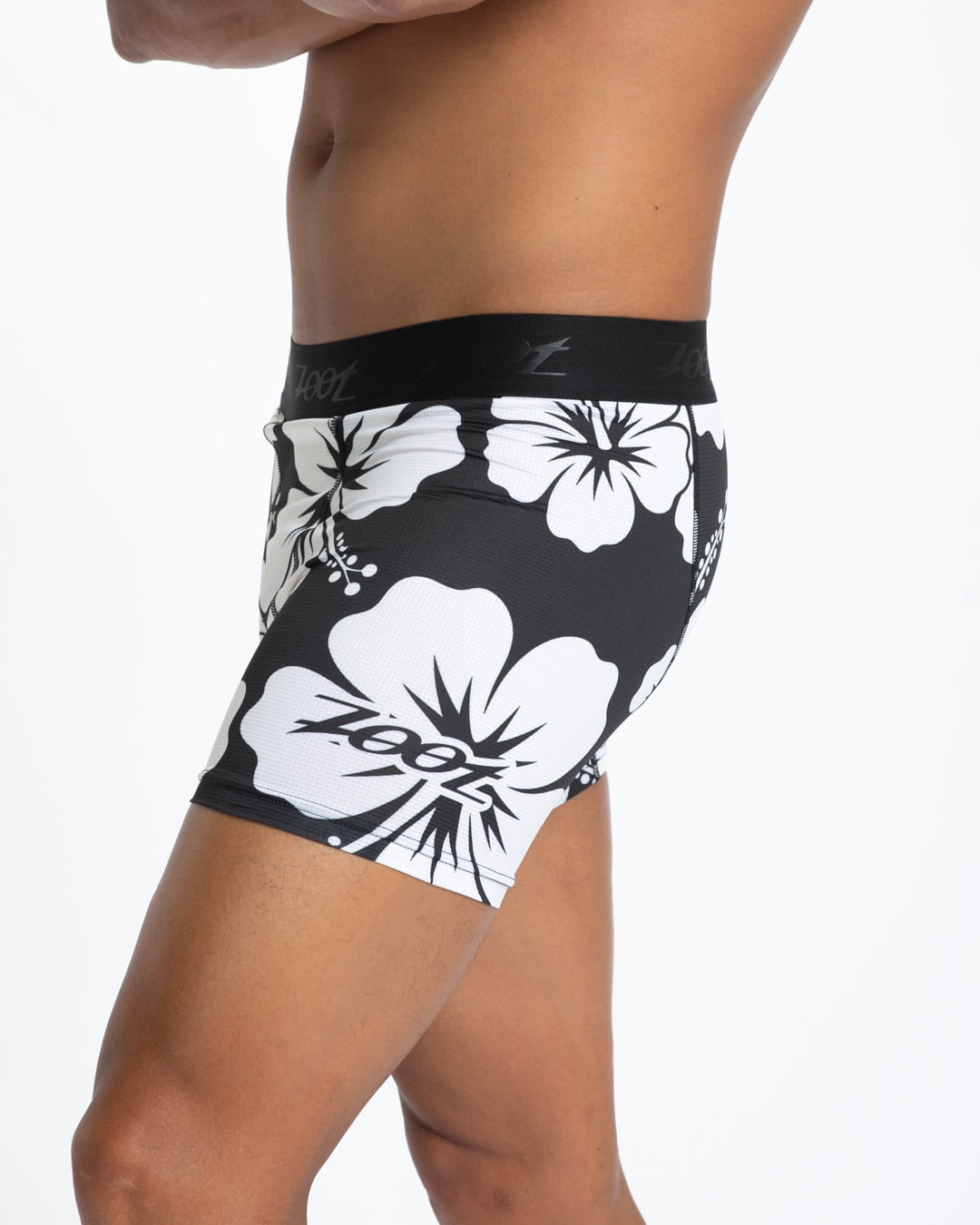 Zoot Sports BRIEFS Men's Ltd Boxer Brief - Hibiscus
