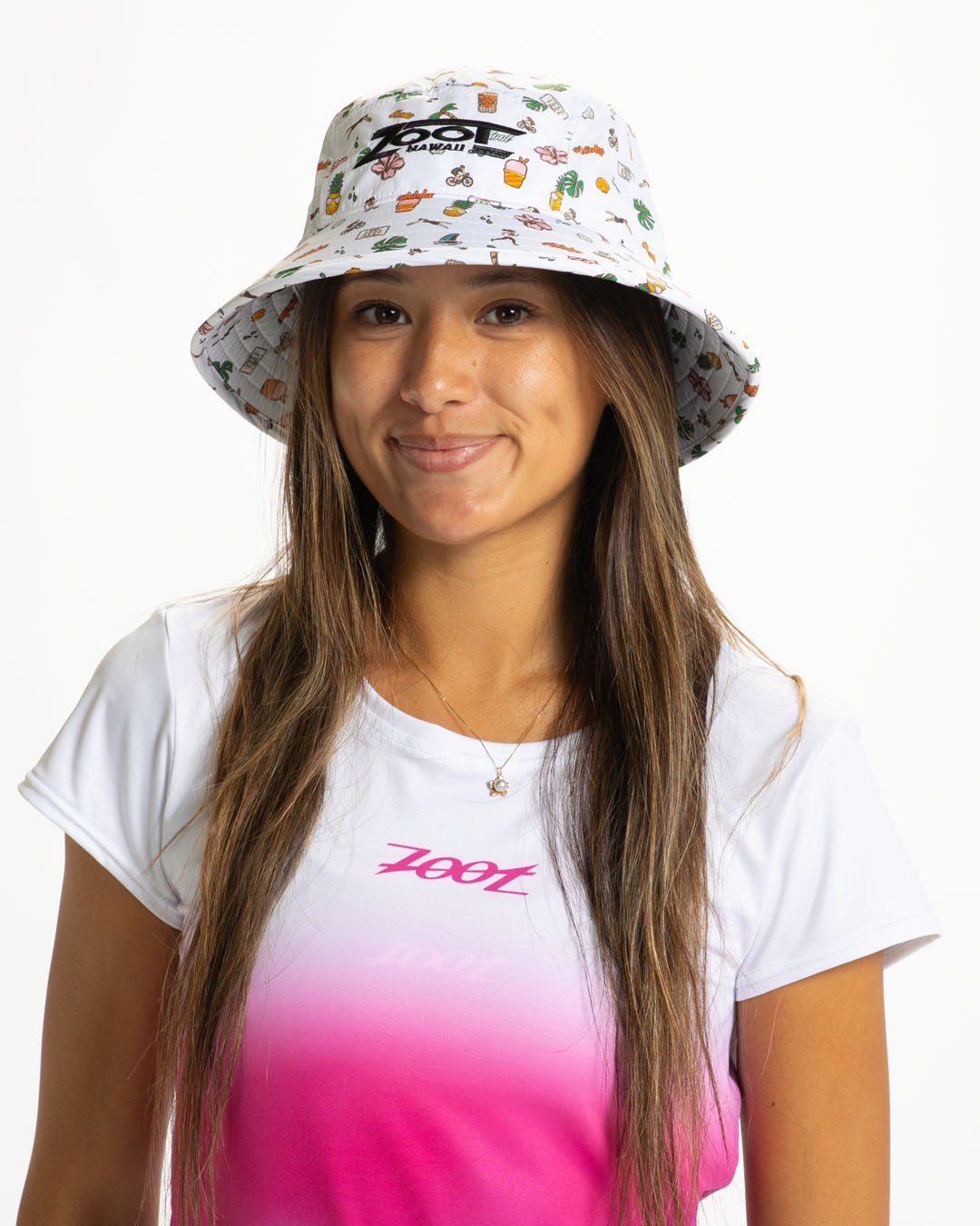Zoot Sports BUCKET HATS OSFA Unisex Tech Bucket Hat - Kona Icons