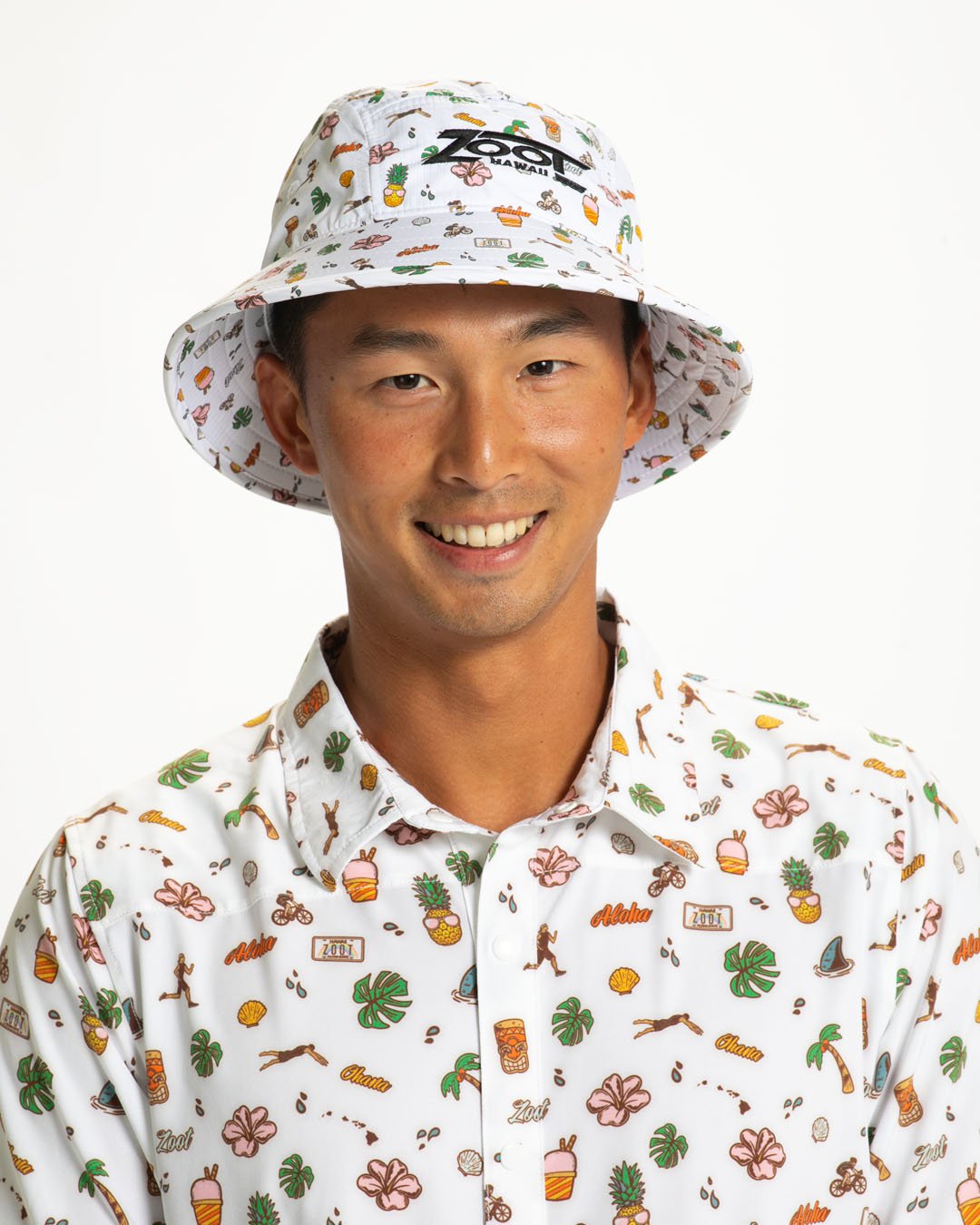 Zoot Sports BUCKET HATS OSFA Unisex Tech Bucket Hat - Kona Icons