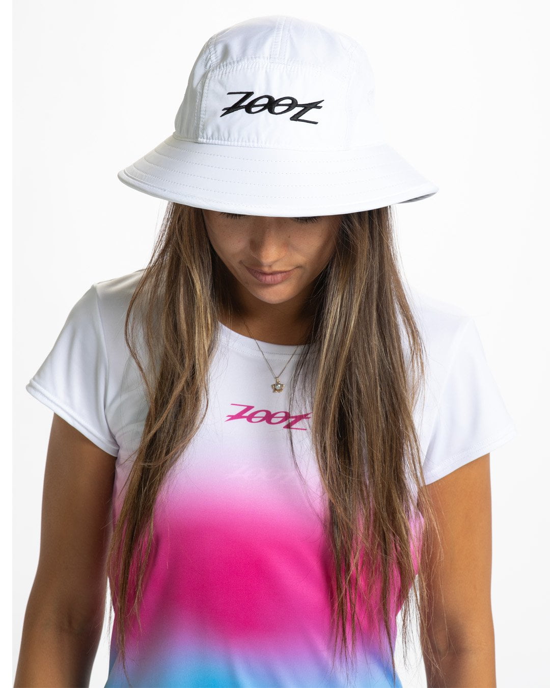 Zoot Sports BUCKET HATS OSFA Unisex Tech Bucket Hat - White