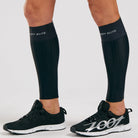 Zoot Sports Calf Sleeves Unisex Elite Aero Calf Sleeves - Jet Black