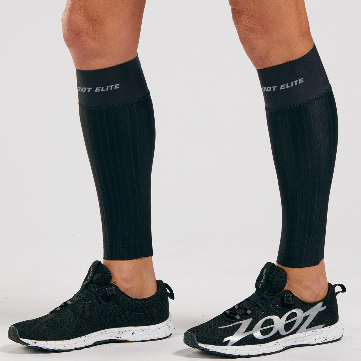 Zoot Sports Calf Sleeves Unisex Elite Aero Calf Sleeves - Jet Black