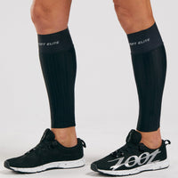 Zoot Sports Calf Sleeves Unisex Elite Aero Calf Sleeves - Jet Black