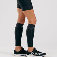 Zoot Sports Calf Sleeves Unisex Elite Aero Calf Sleeves - Jet Black