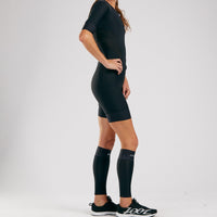 Zoot Sports Calf Sleeves Unisex Elite Aero Calf Sleeves - Jet Black