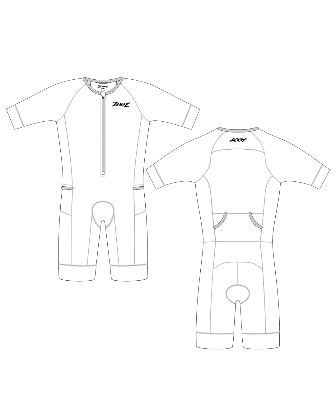 Zoot Sports CUSTOM Custom Men's Clydesdale Tri Aero Racesuit