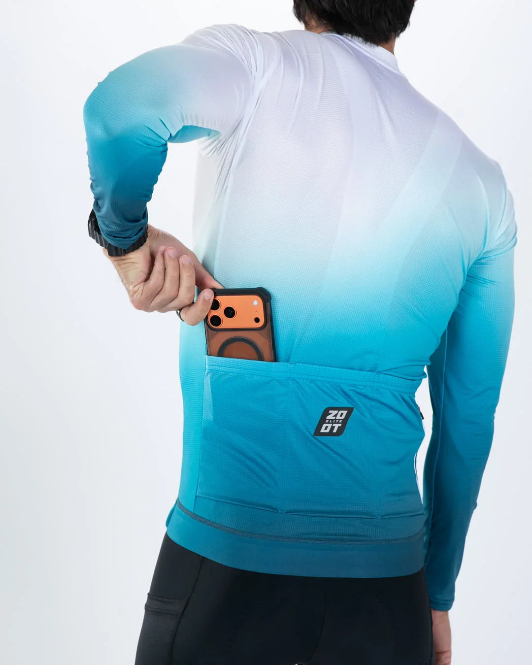 Zoot Sports CUSTOM Custom Men's Elite Cycle LS Aero Jersey