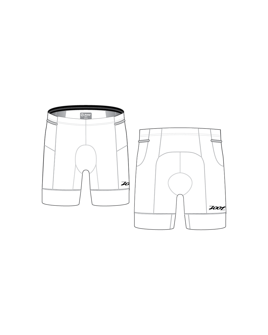 Zoot Sports CUSTOM Custom Men's Tri 7" Short