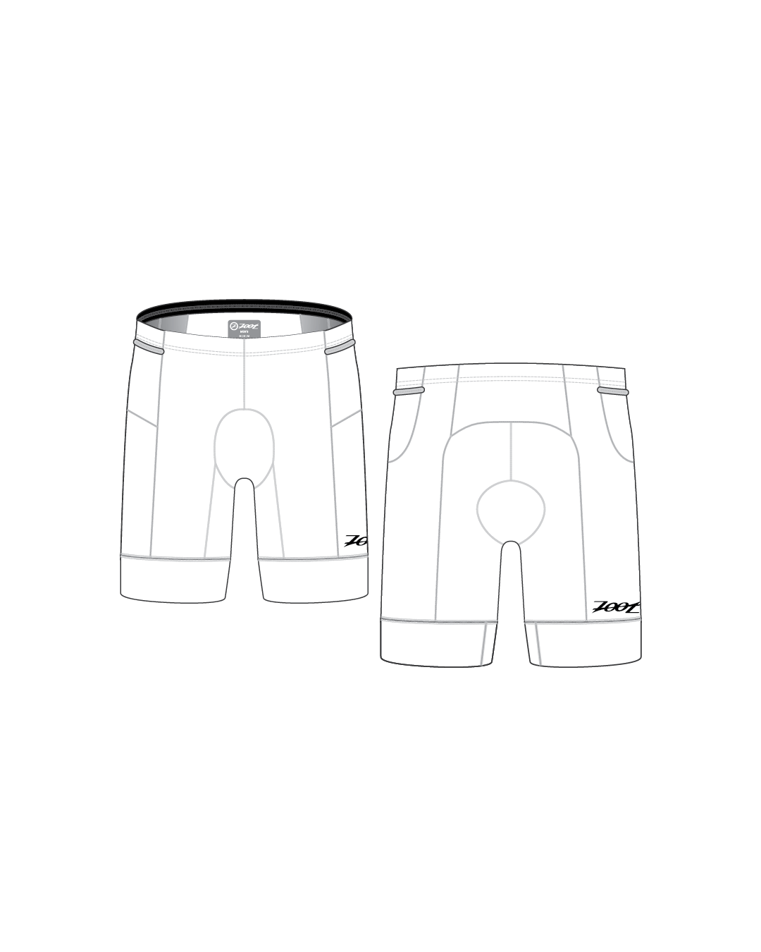 Zoot Sports CUSTOM Custom Men's Tri 9" Short