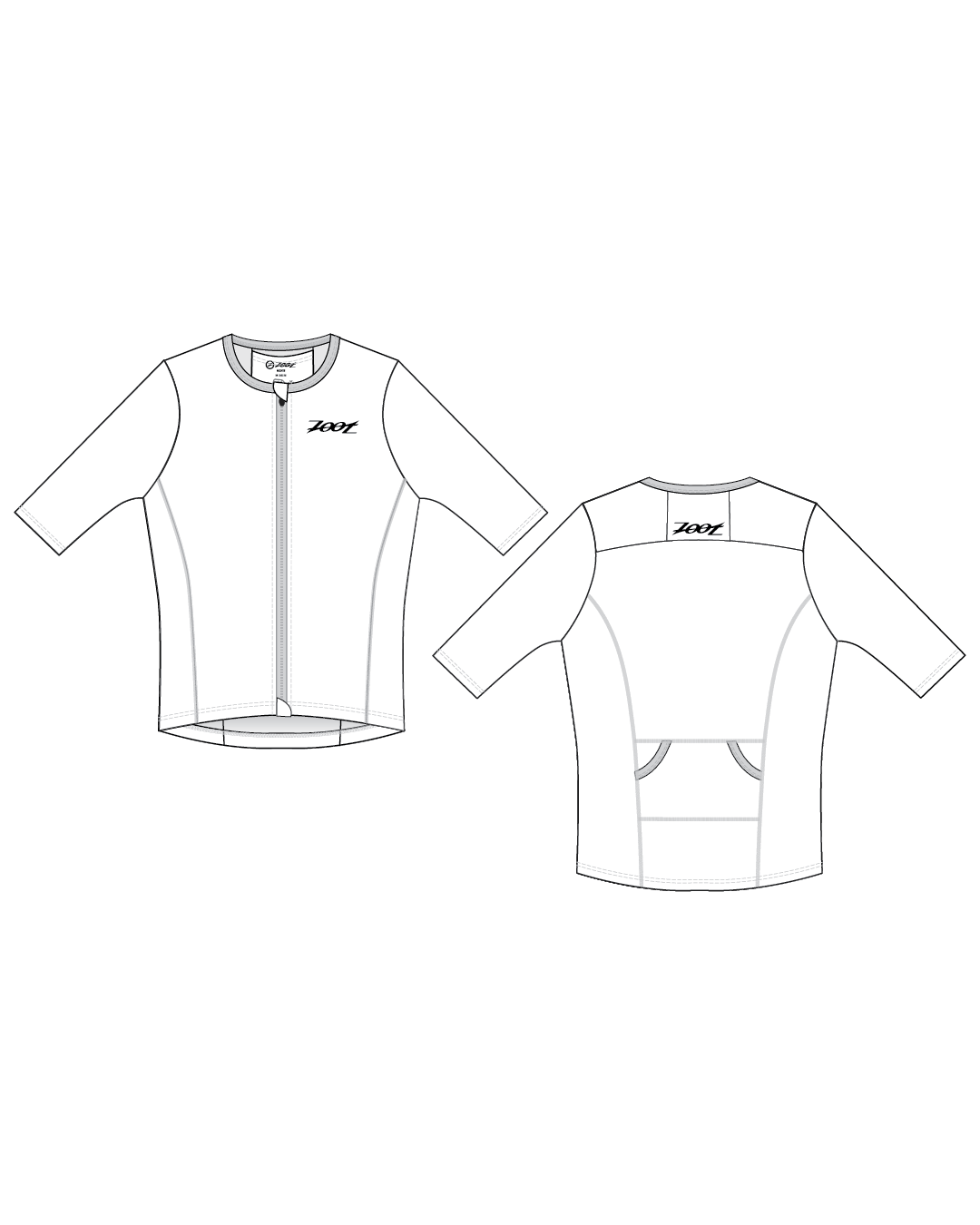 Zoot Sports CUSTOM Custom Men's Tri Aero Jersey