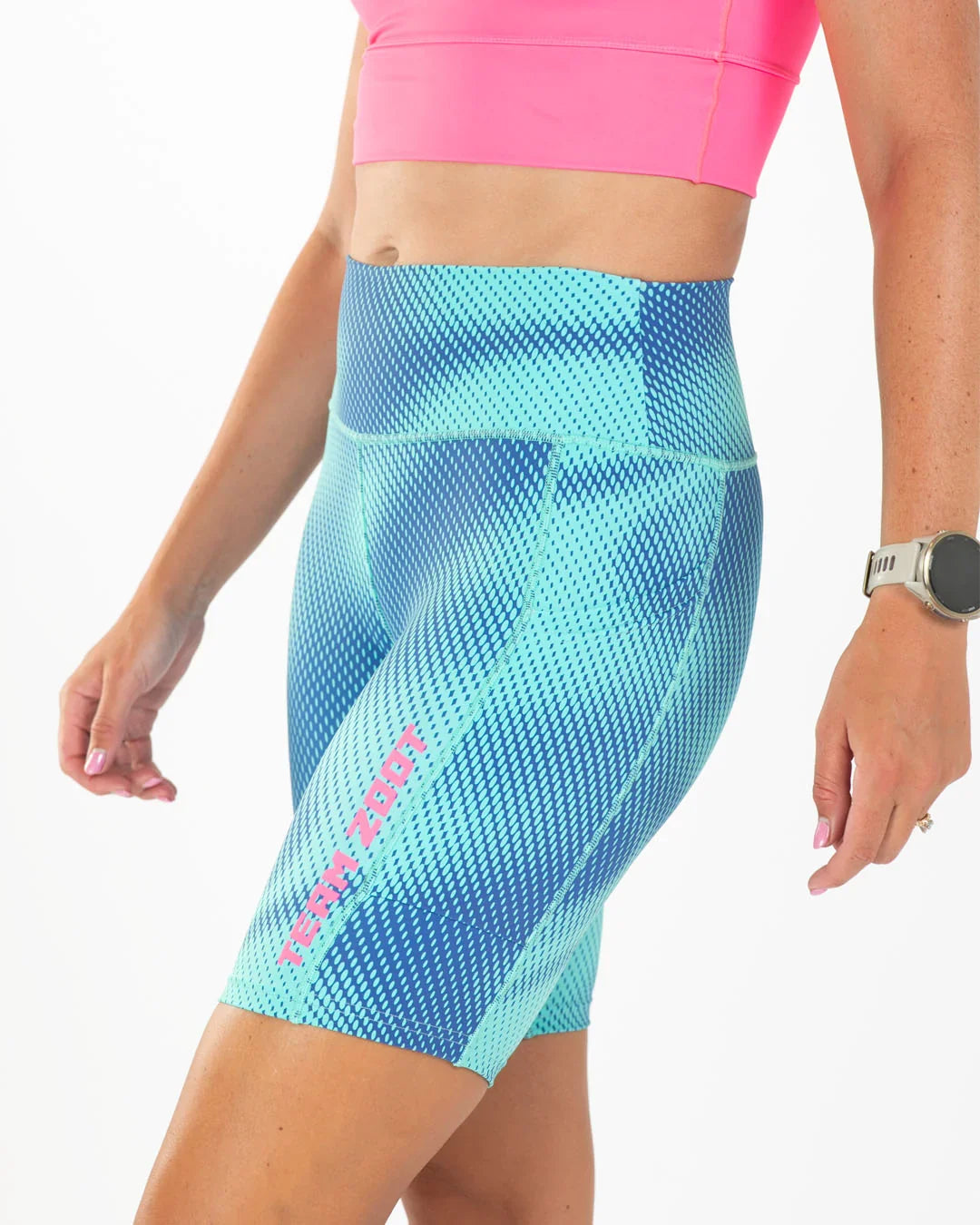 Zoot Sports CUSTOM Custom Women's Run 8" Pulse High-Rise Short