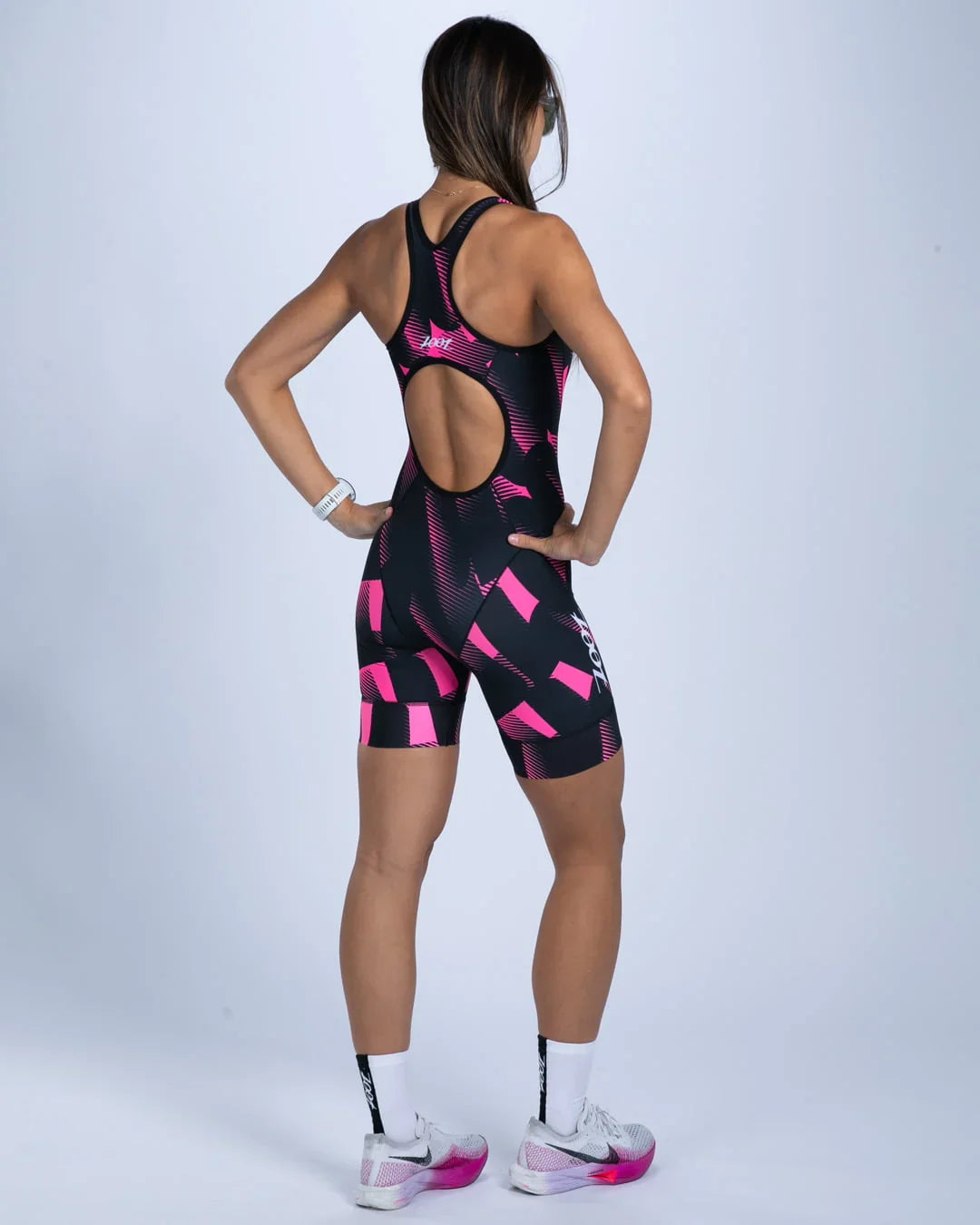Zoot Sports CUSTOM Custom Women's Sprint Tri Hyperglide Open Back Racesuit