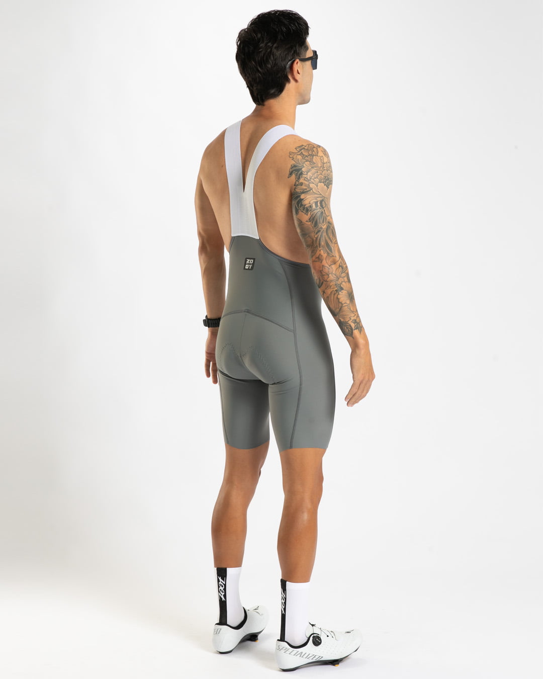 Zoot Sports CYCLE BIBS Men's Elite Cycle Bib - Mist Grey