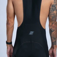 Zoot Sports CYCLE BIBS Men's Elite Cycle Hallocore Thermal Bib Tight - Jet Black