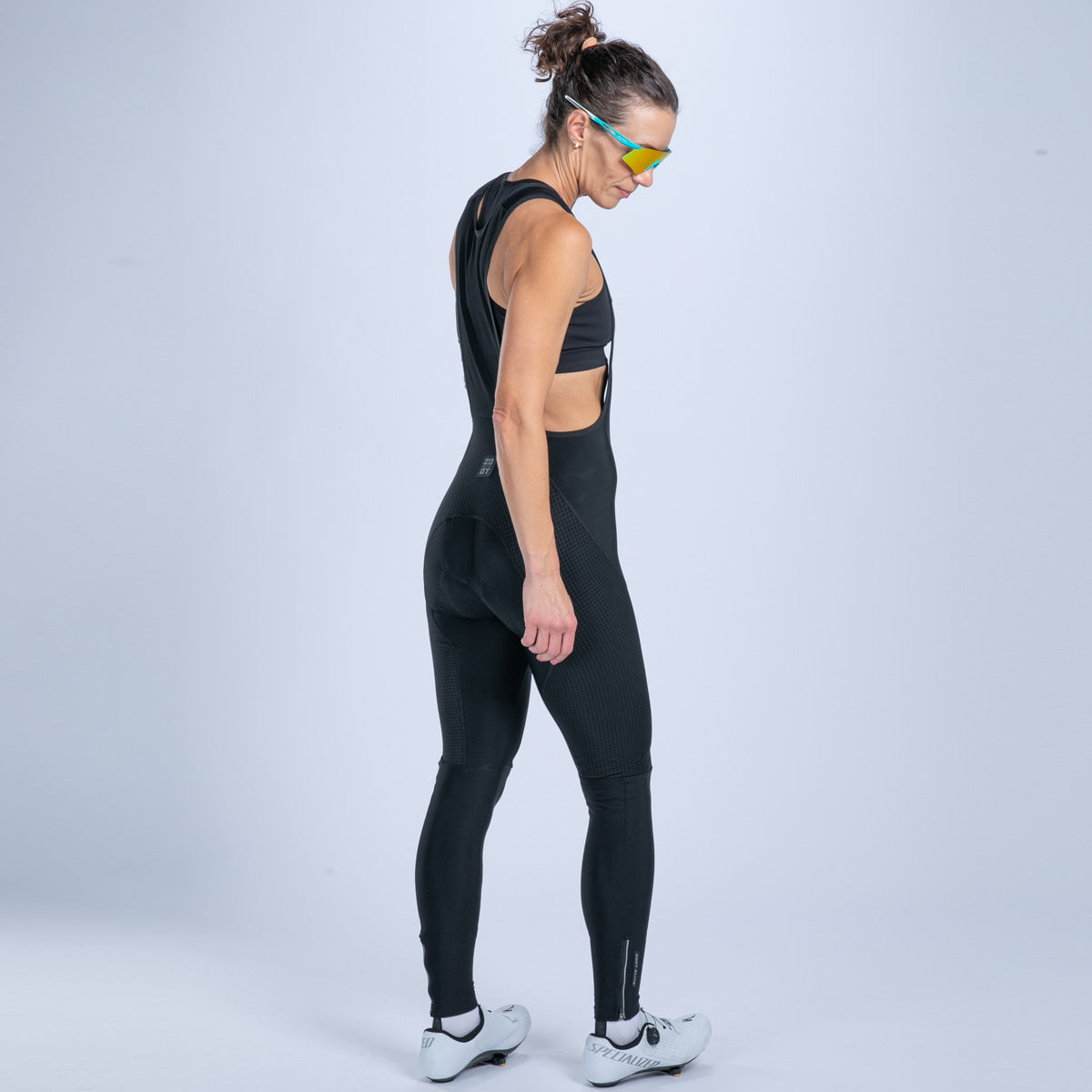 Zoot Sports CYCLE BIBS Women's Cycle Hallocore Thermal Bib Tight   - Jet Black