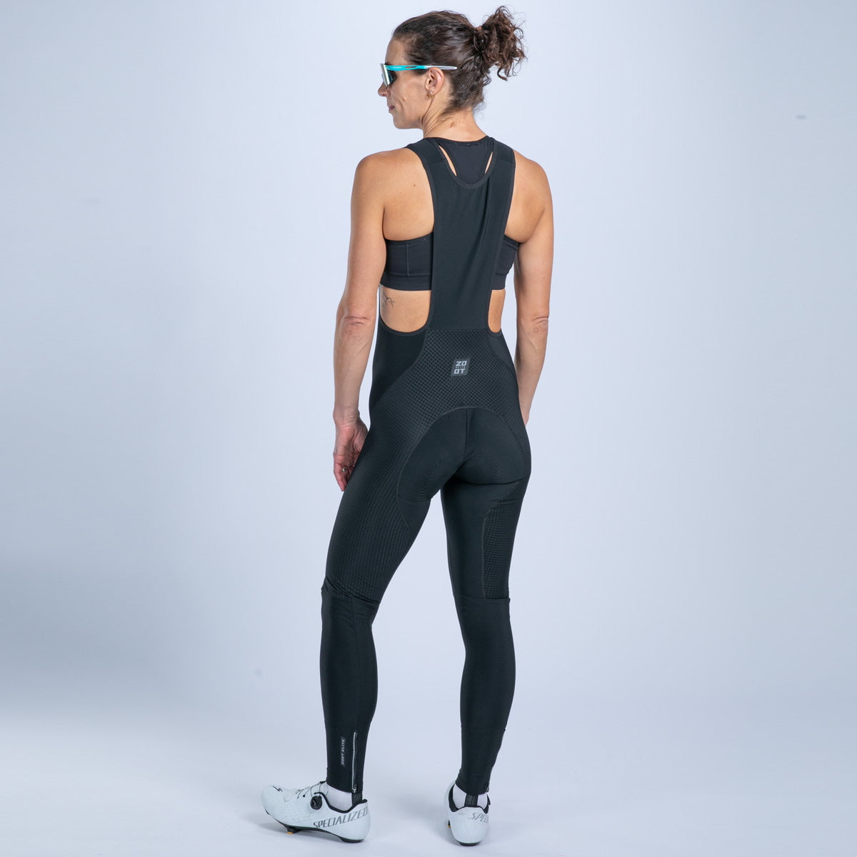 Zoot Sports CYCLE BIBS Women's Cycle Hallocore Thermal Bib Tight   - Jet Black