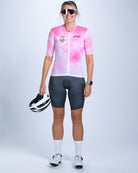 Zoot Sports CYCLE BIBS Women's Cycle Seamless Cargo Bib Short - Good Vibes Only