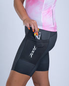 Zoot Sports CYCLE BIBS Women's Cycle Seamless Cargo Bib Short - Good Vibes Only