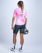 Zoot Sports CYCLE BIBS Women's Cycle Seamless Cargo Bib Short - Good Vibes Only