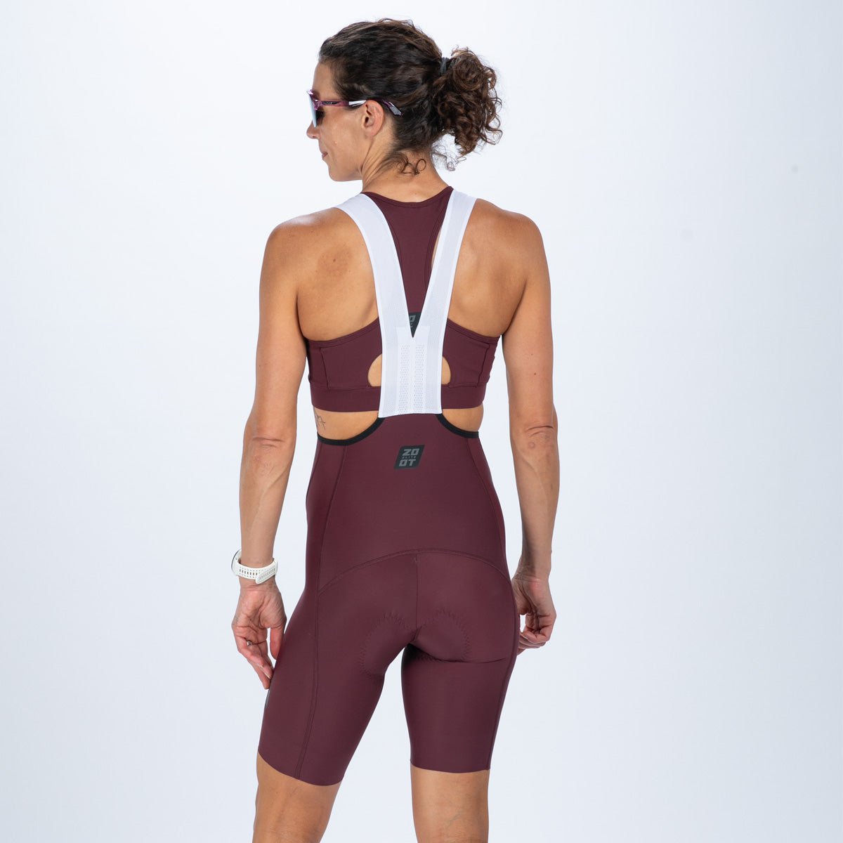 Zoot Sports CYCLE BIBS Women's Elite Cycle Bib - Burgundy