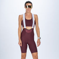 Zoot Sports CYCLE BIBS Women's Elite Cycle Bib - Burgundy