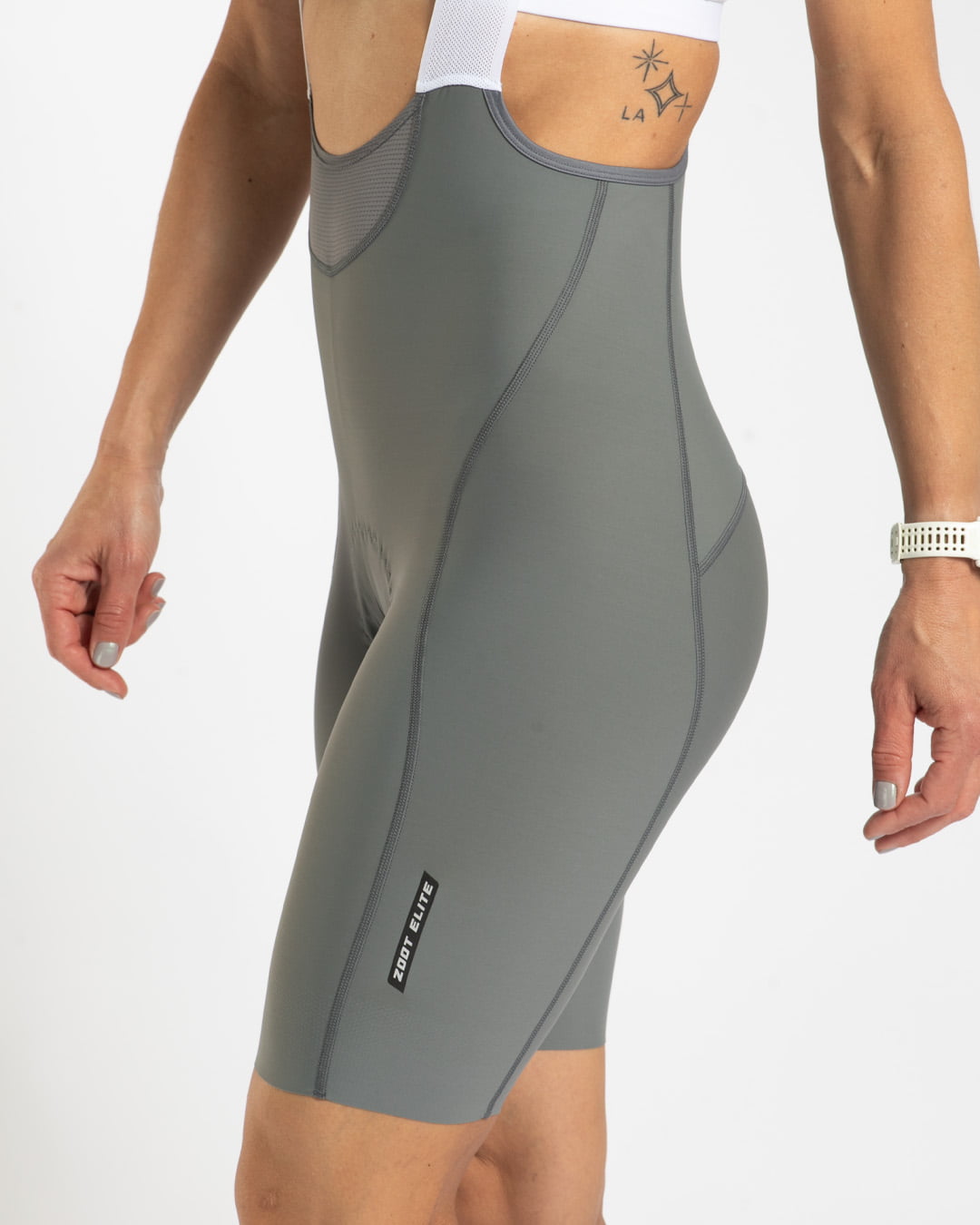 Zoot Sports CYCLE BIBS Women's Elite Cycle Bib - Mist Grey