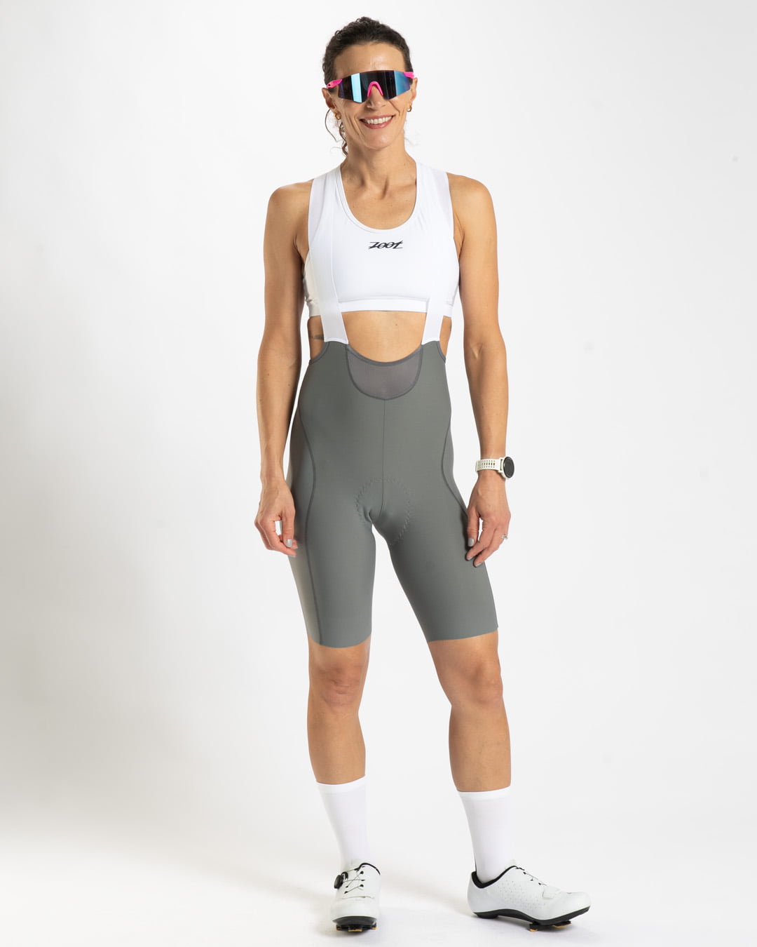 Zoot Sports CYCLE BIBS Women's Elite Cycle Bib - Mist Grey
