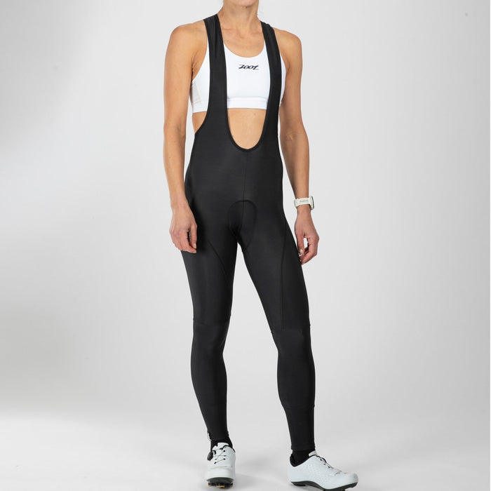 Zoot Sports CYCLE BIBS Women's Elite Cycle Thermo Bib Tight - Black