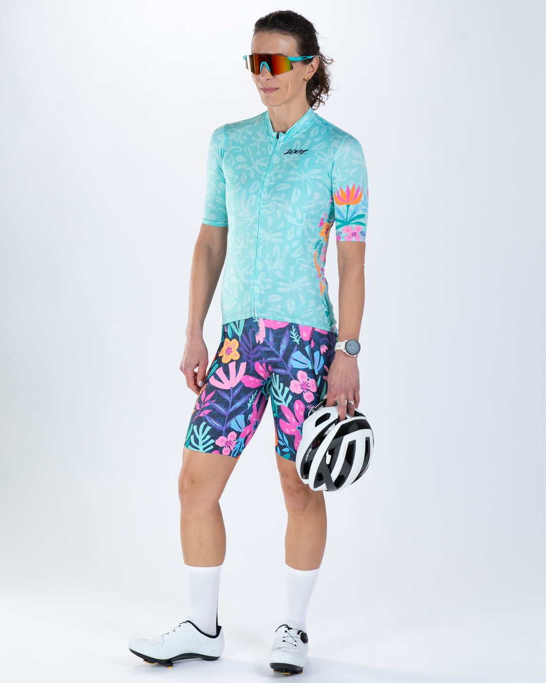 Zoot Sports CYCLE BIBS Women's Ltd Cycle Seamless Bib Short - Florescence