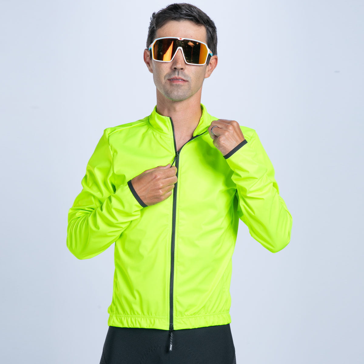 Zoot Sports CYCLE JACKETS Men's Elite Cycle Jacket - Hi Viz Yellow