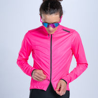 Zoot Sports CYCLE JACKETS Women's Elite Cycle Jacket - Hi Viz Pink