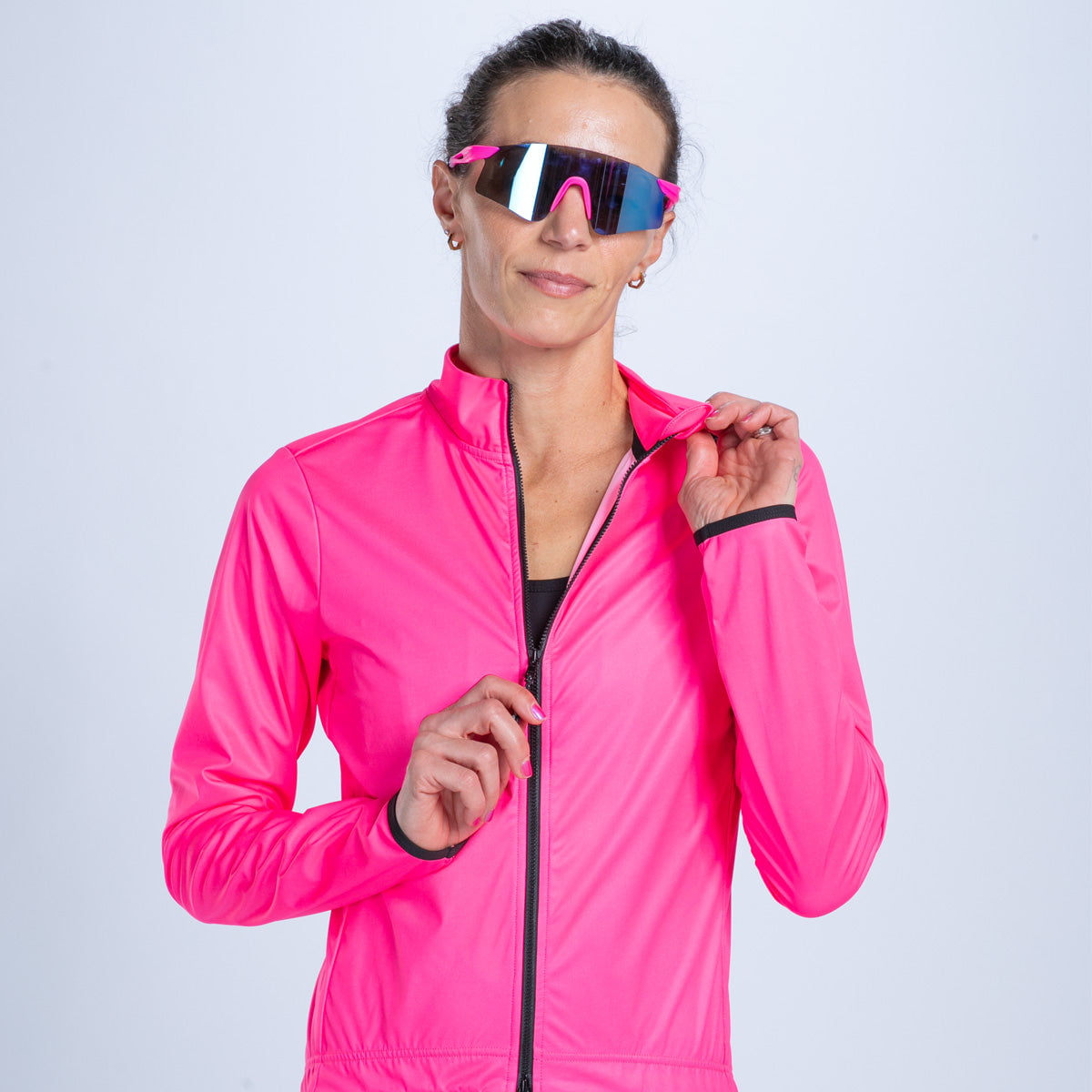 Zoot Sports CYCLE JACKETS Women's Elite Cycle Jacket - Hi Viz Pink