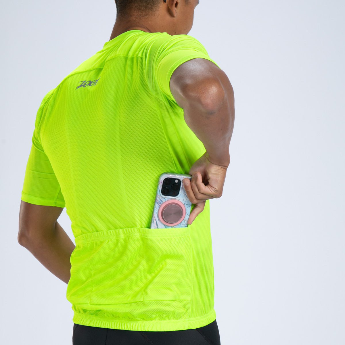 Zoot Sports CYCLE JERSEYS Men's Core Cycle Jersey - Hyper Yellow