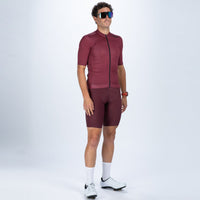 Zoot Sports CYCLE JERSEYS Men's Elite Cycle Aero Jersey - Burgundy