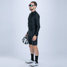 Zoot Sports CYCLE JERSEYS Men's Elite Cycle Hallocore Thermal Jersey - Jet Black