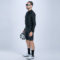 Zoot Sports CYCLE JERSEYS Men's Elite Cycle Hallocore Thermal Jersey - Jet Black