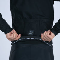 Zoot Sports CYCLE JERSEYS Men's Elite Cycle Hallocore Thermal Jersey - Jet Black