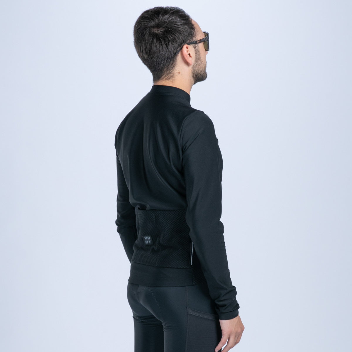 Zoot Sports CYCLE JERSEYS Men's Elite Cycle Hallocore Thermal Jersey - Jet Black