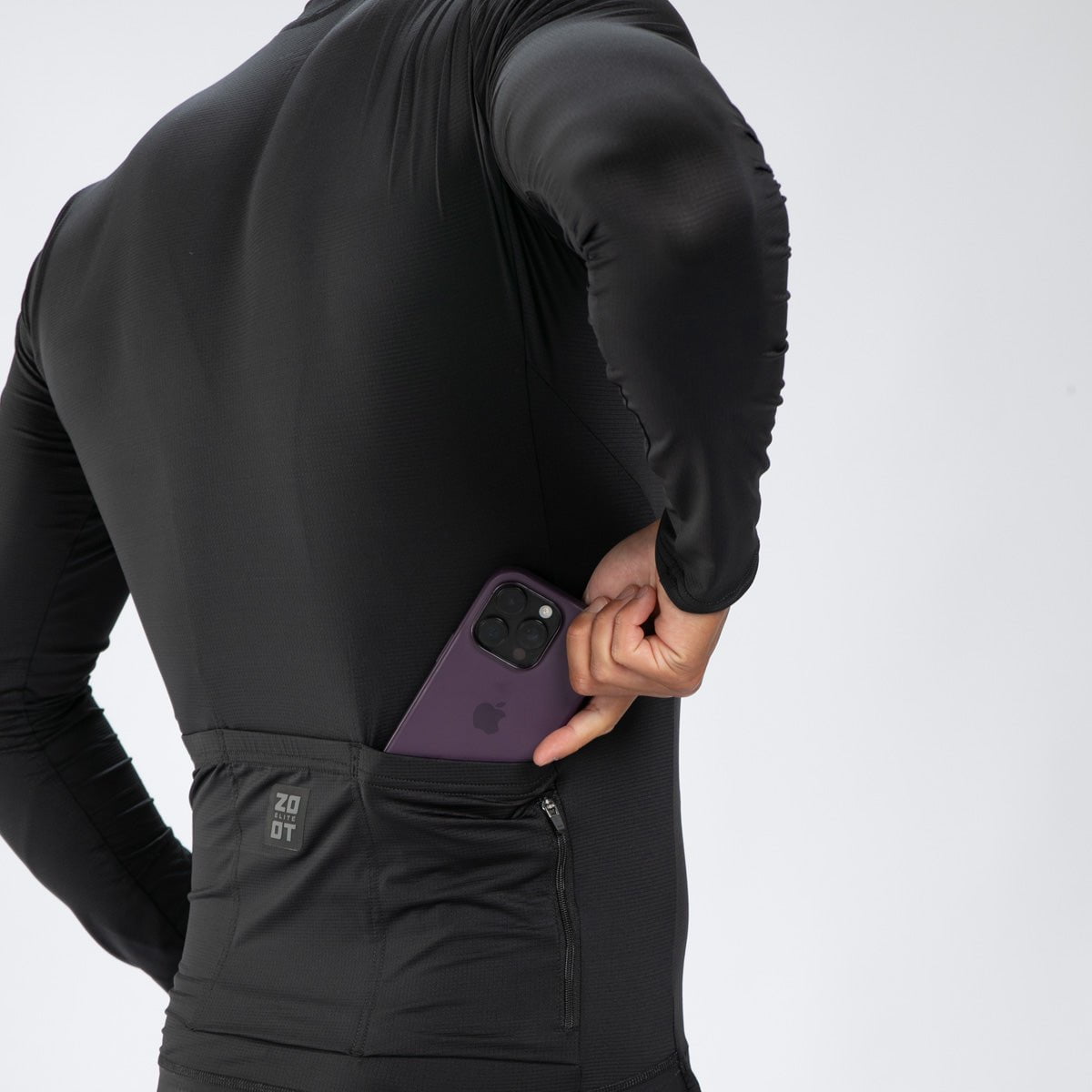 Zoot Sports CYCLE JERSEYS Men's Elite Cycle Ls Aero Jersey - Jet Black