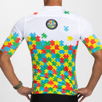 Zoot Sports CYCLE JERSEYS Men's Ltd Cycle Aero Jersey - Autism Puzzle