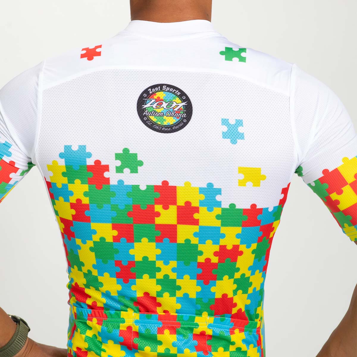 Zoot Sports CYCLE JERSEYS Men's Ltd Cycle Aero Jersey - Autism Puzzle