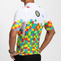 Zoot Sports CYCLE JERSEYS Men's Ltd Cycle Aero Jersey - Autism Puzzle