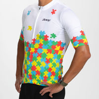 Zoot Sports CYCLE JERSEYS Men's Ltd Cycle Aero Jersey - Autism Puzzle