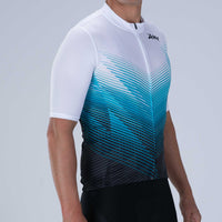 Zoot Sports CYCLE JERSEYS Men's Ltd Cycle Aero Jersey - Blue Wave