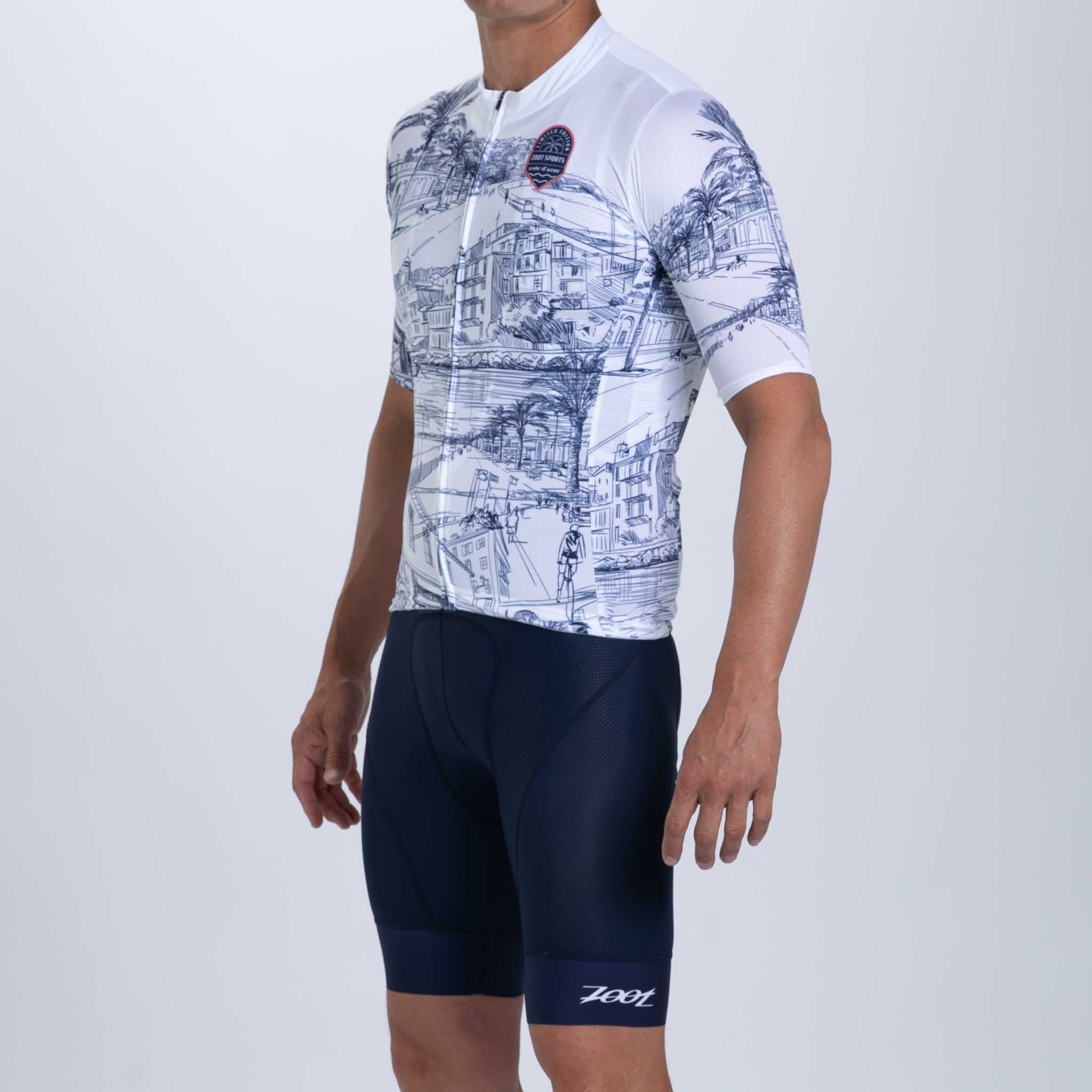 Men's Ltd Cycle Aero Jersey - Cote d'Azur