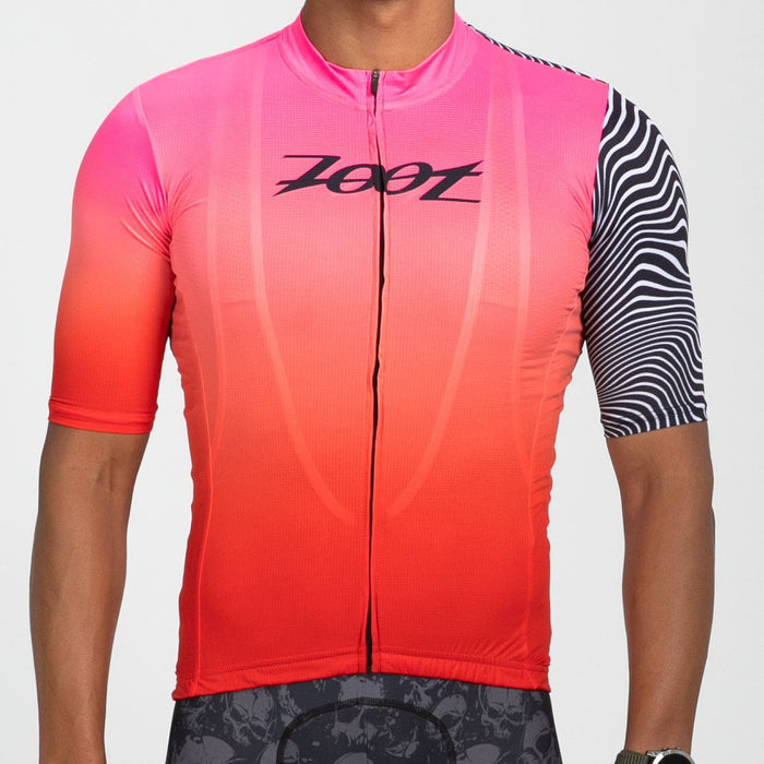 Zoot Sports CYCLE JERSEYS Men's Ltd Cycle Aero Jersey - Darkside Fire