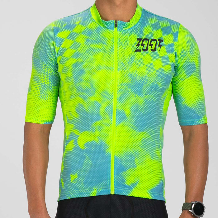 Zoot Sports CYCLE JERSEYS Men's Ltd Cycle Aero Jersey - Electric