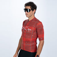 Zoot Sports CYCLE JERSEYS Men's Ltd Cycle Aero Jersey - Holly Plaid